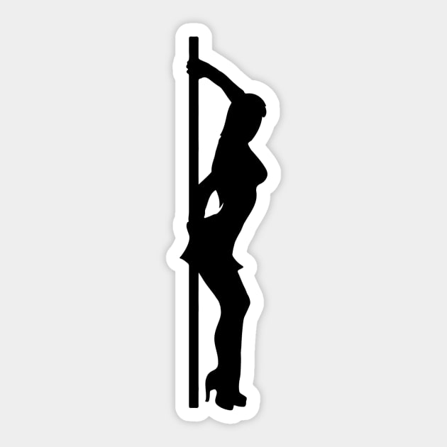 Exotic Pole Dancing Sticker by Liniskop